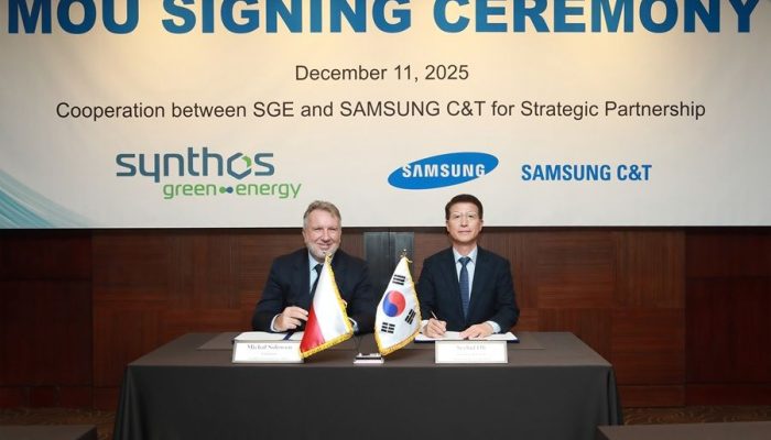 SGE and Samsung C&T Sign MoU for Cooperation on Small Modular Reactors Deployment
