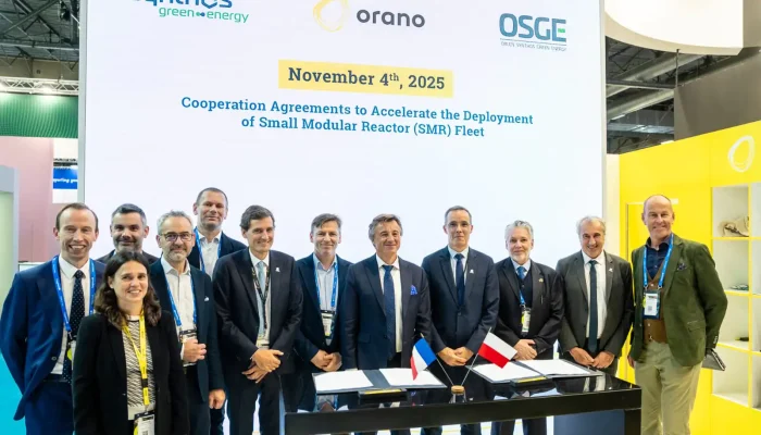 ORANO to Partner with SGE and OSGE in the Deployment of a BWRX-300 Fleet in Central and Eastern Europe